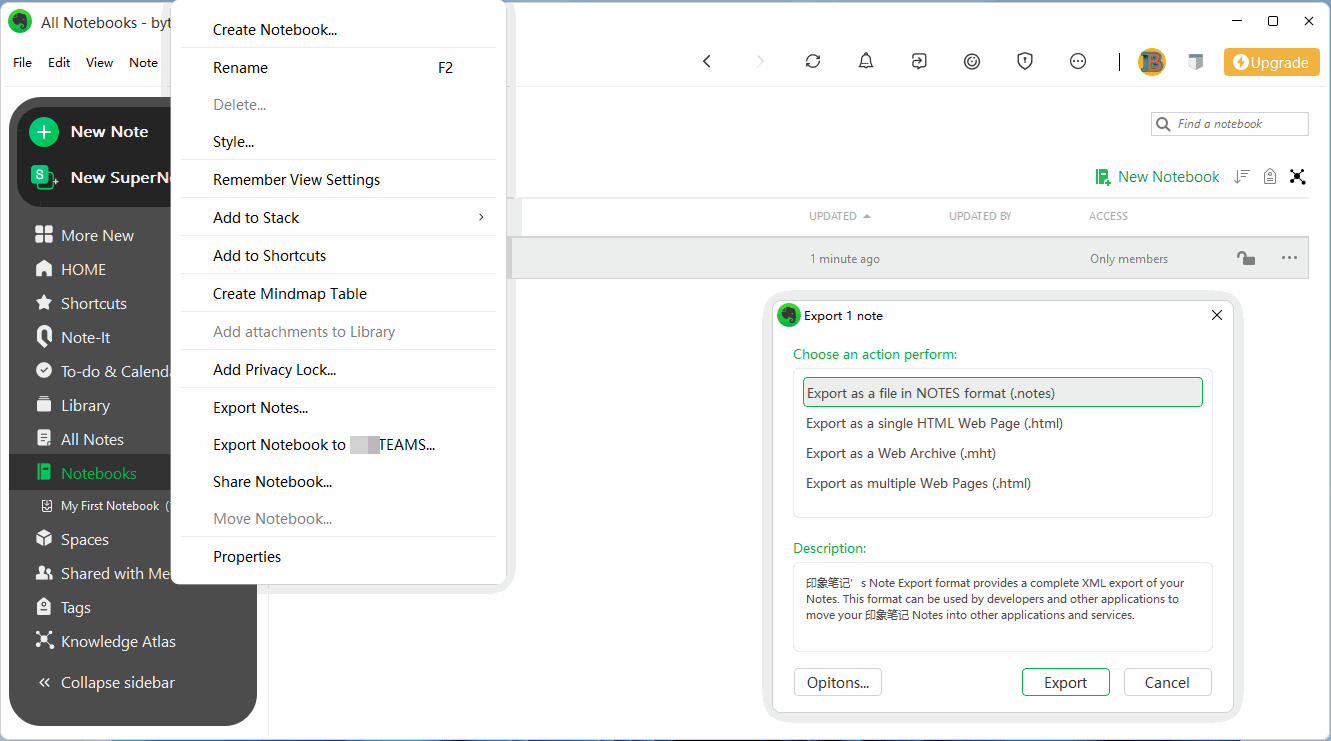 2022 7 evernote v7 x changed enex format to notes format preventing