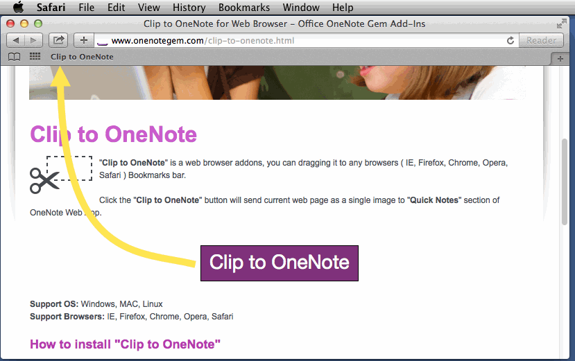 如何安裝 OneNote Clipper 網頁裁剪到 Mac Safari 瀏覽器