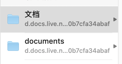 為什麼 OneDrive 裏會出現“文檔“和”Documents“同等意思的文件夾?