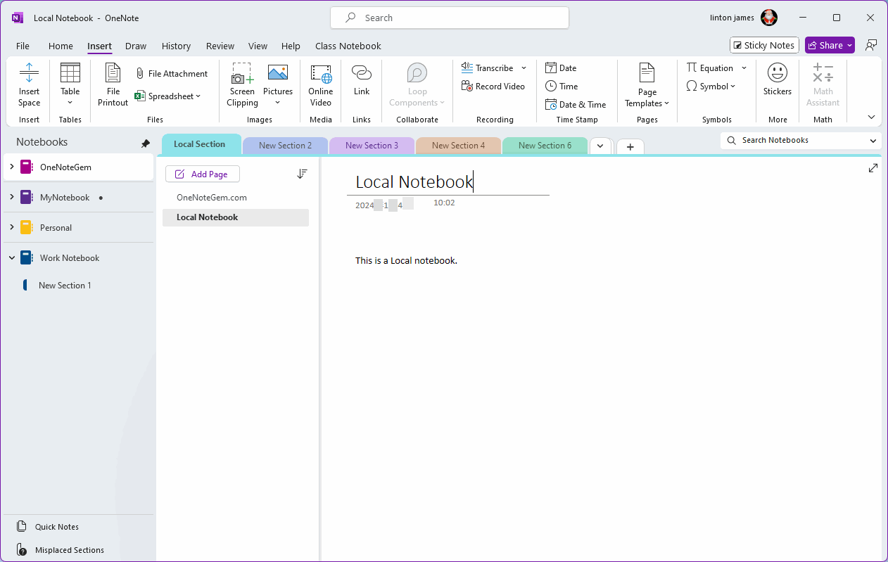 OneNote 裏的“數學助手”功能是灰色的